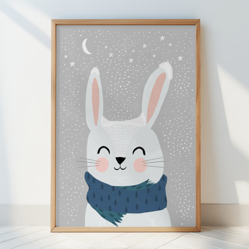 Snow Bunny Print - Mala Art Co.