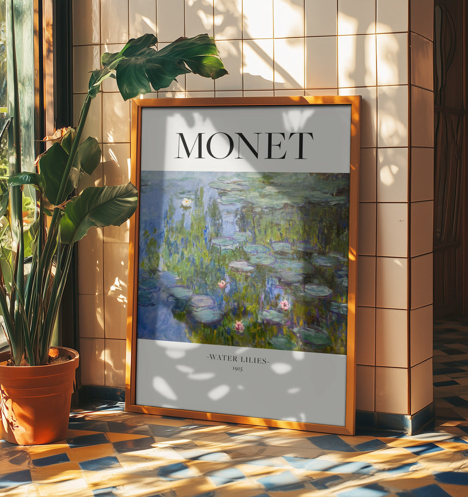 Water Lilies 1915 Print