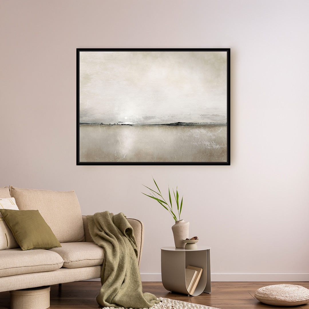Sunlight Bay Framed Printed Canvas