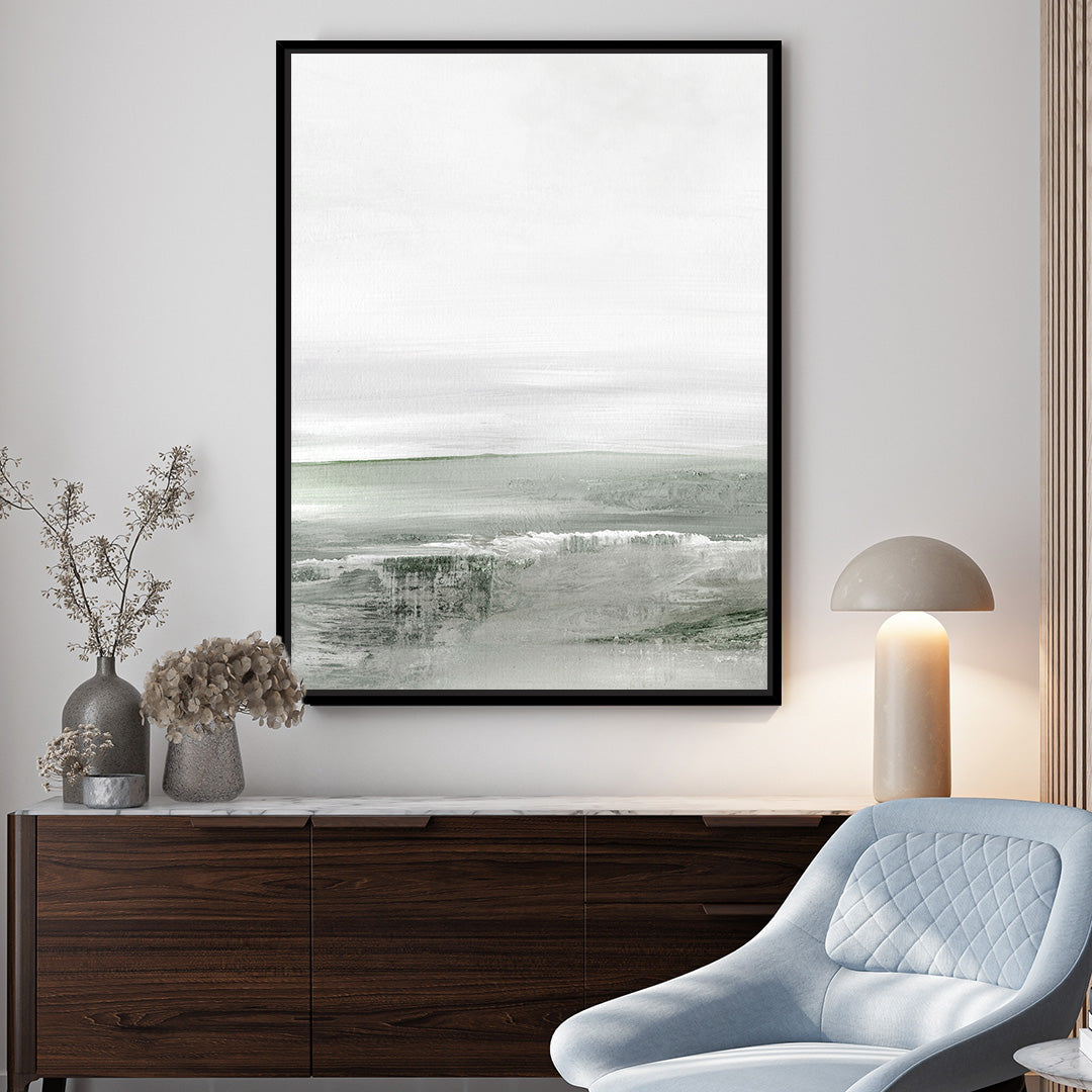 Light Dawn 1 Framed Printed Canvas