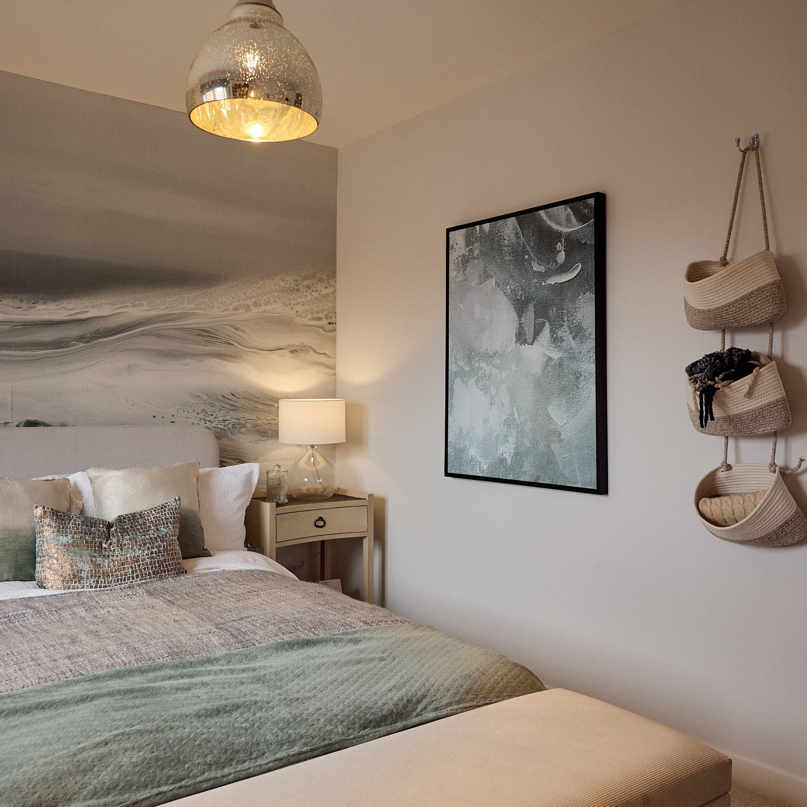 Emerald Acrylic Portrait Framed Printed Canvas