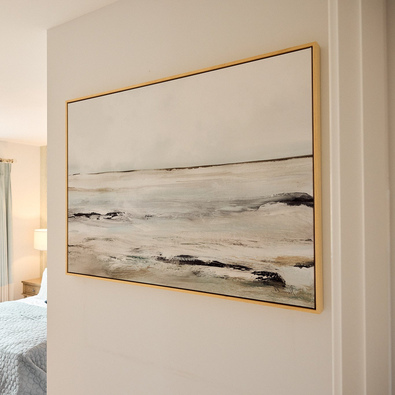 Sandybay Framed Printed Canvas