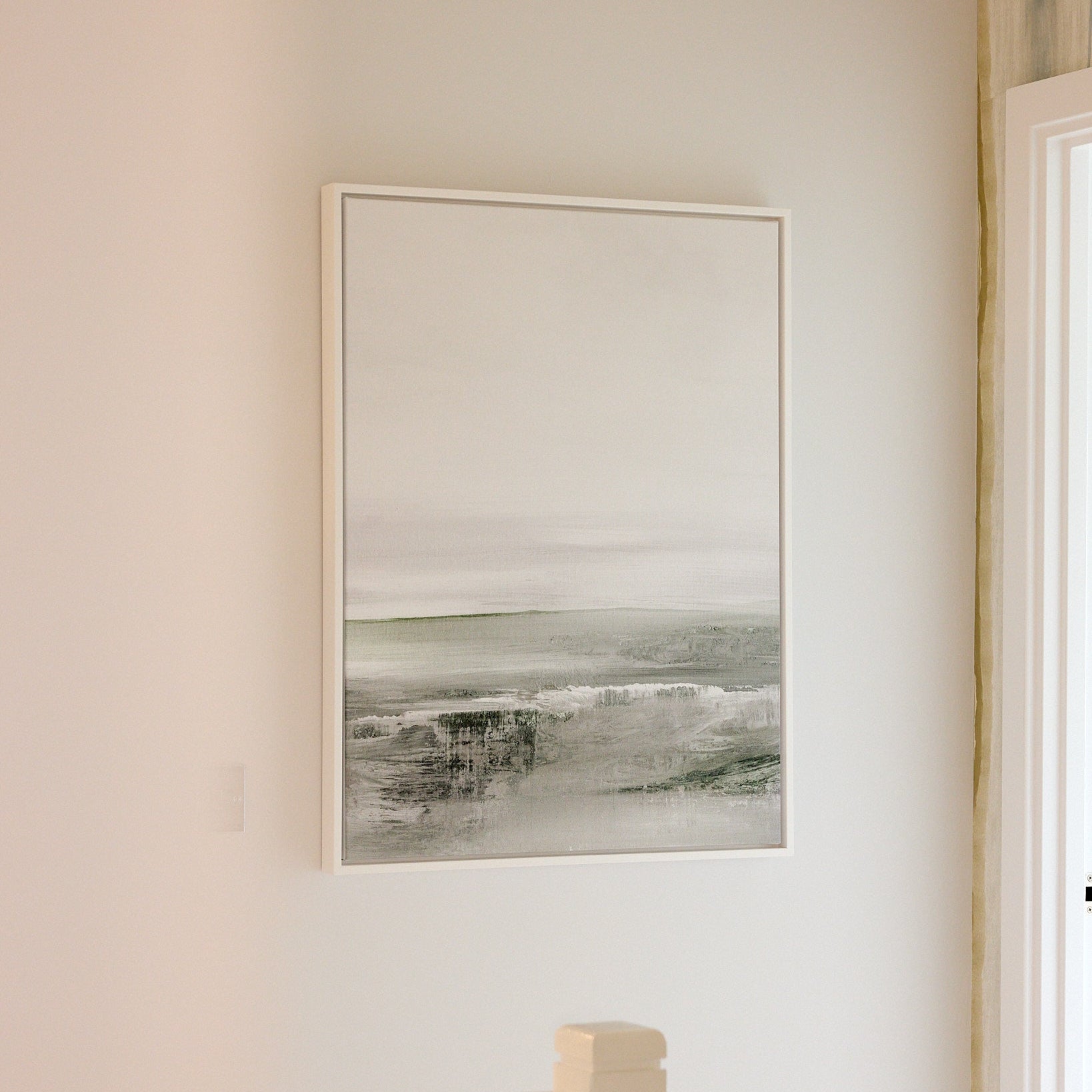 Light Dawn 1 Framed Printed Canvas