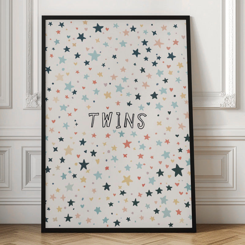 Twins Mini Stars Print