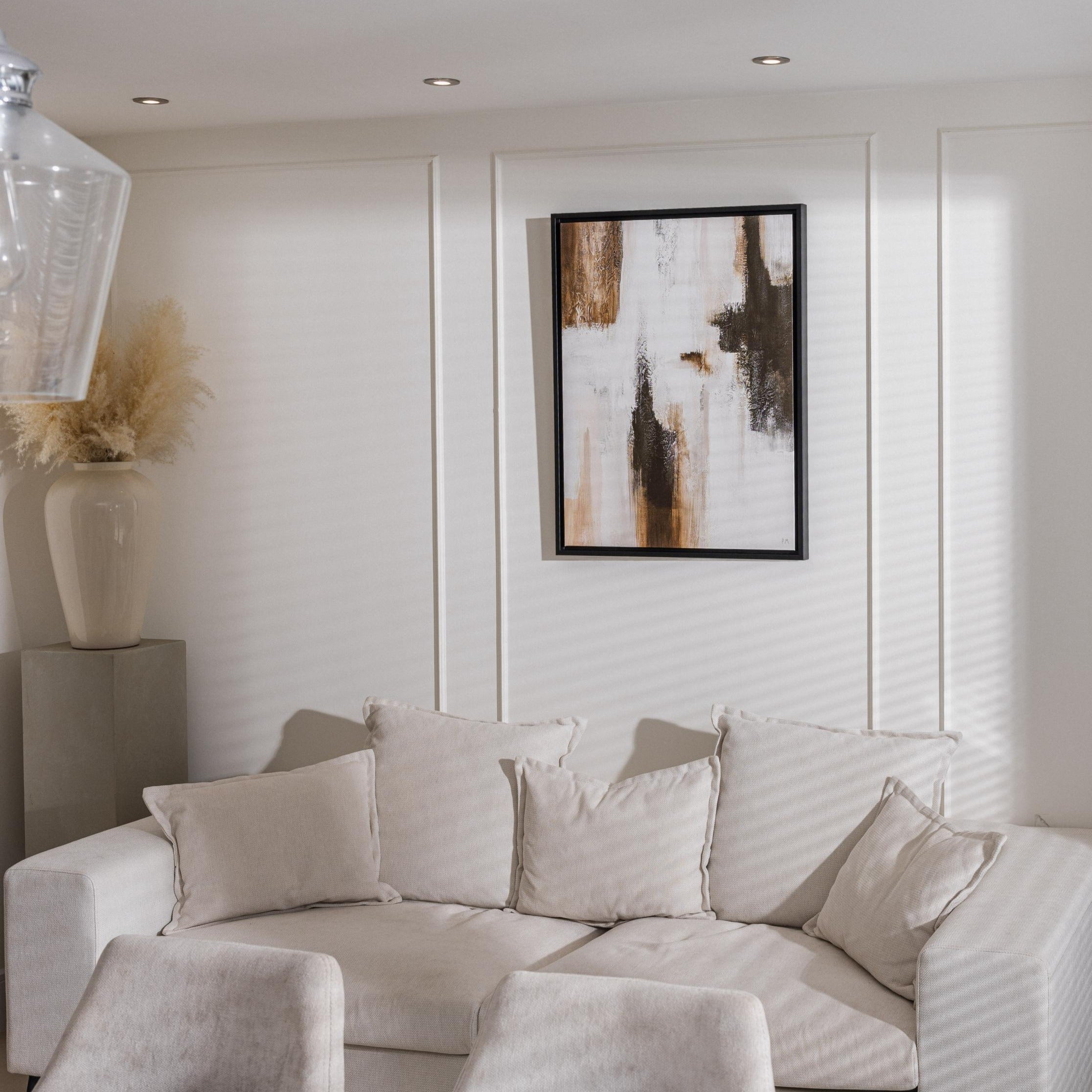 Casa I Portrait Framed Printed Canvas - Mala Art Co.