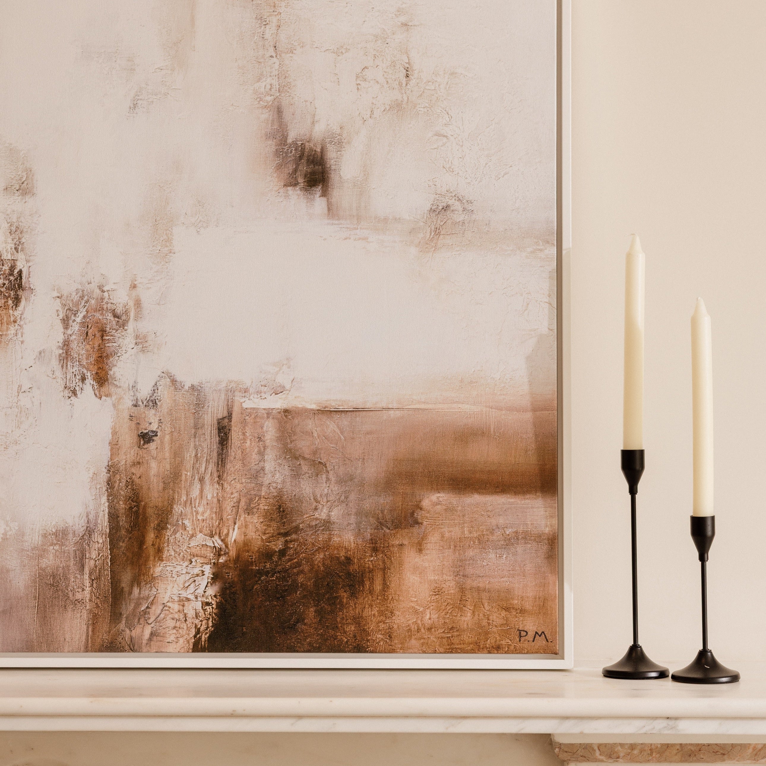 Coco Landscape Framed Printed Canvas