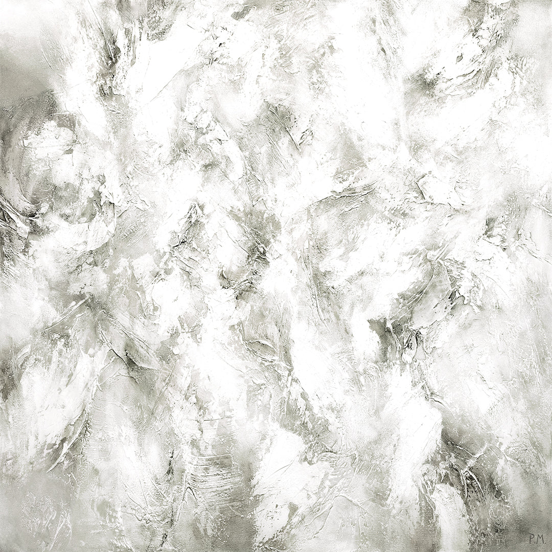 Fracture Square Framed Printed Canvas - Mala Art Co.