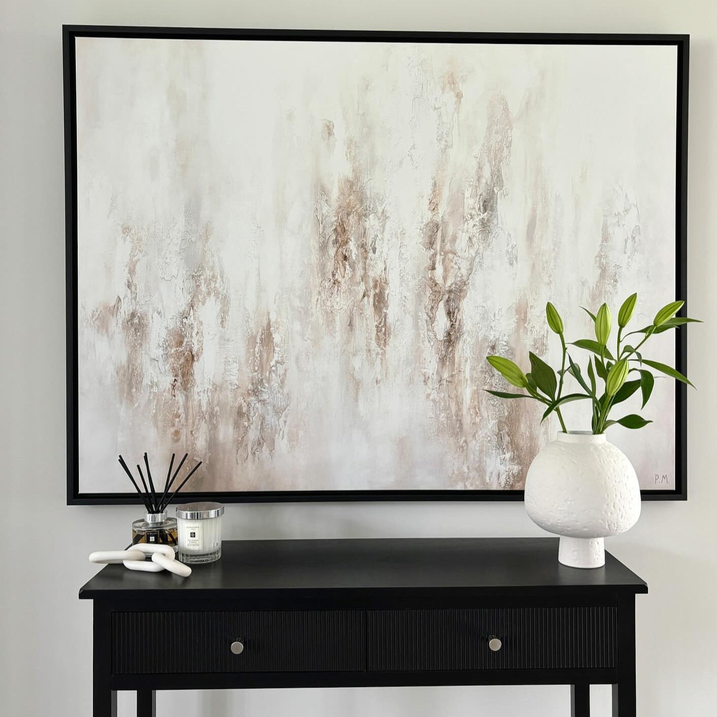 Forma Landscape Framed Printed Canvas - Mala Art Co.