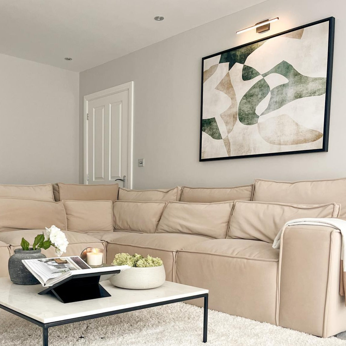 Soraya Landscape Framed Printed Canvas - Mala Art Co.