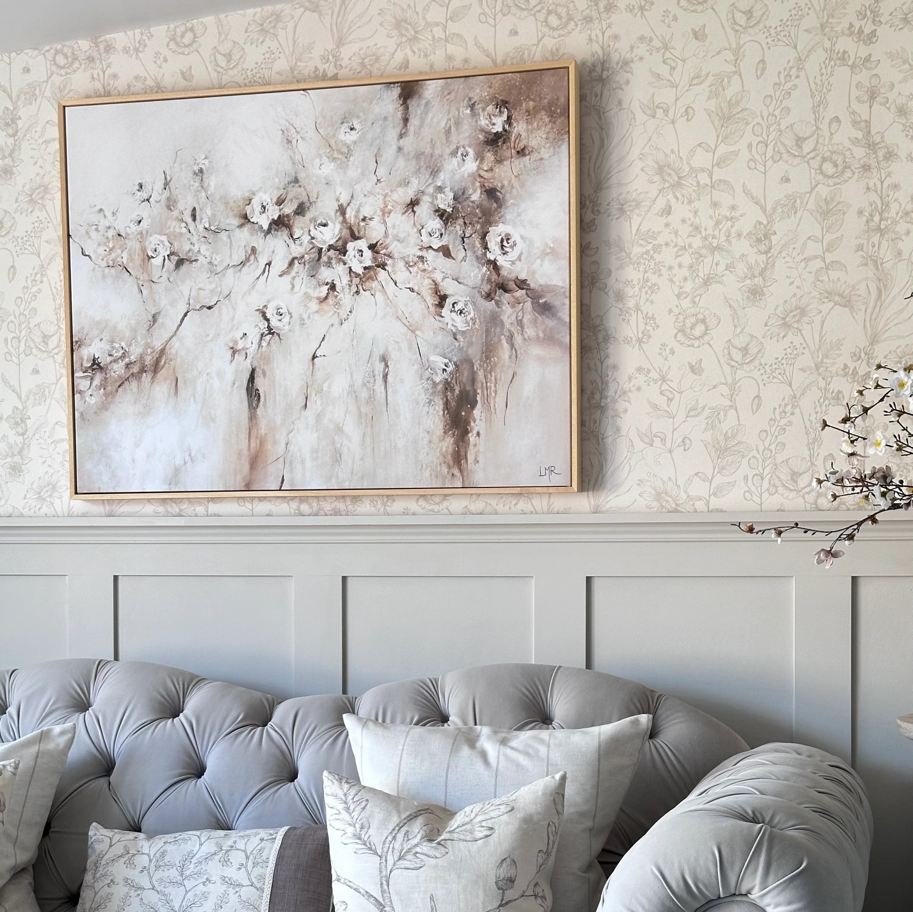 Harmony Landscape Framed Printed Canvas - Mala Art Co.