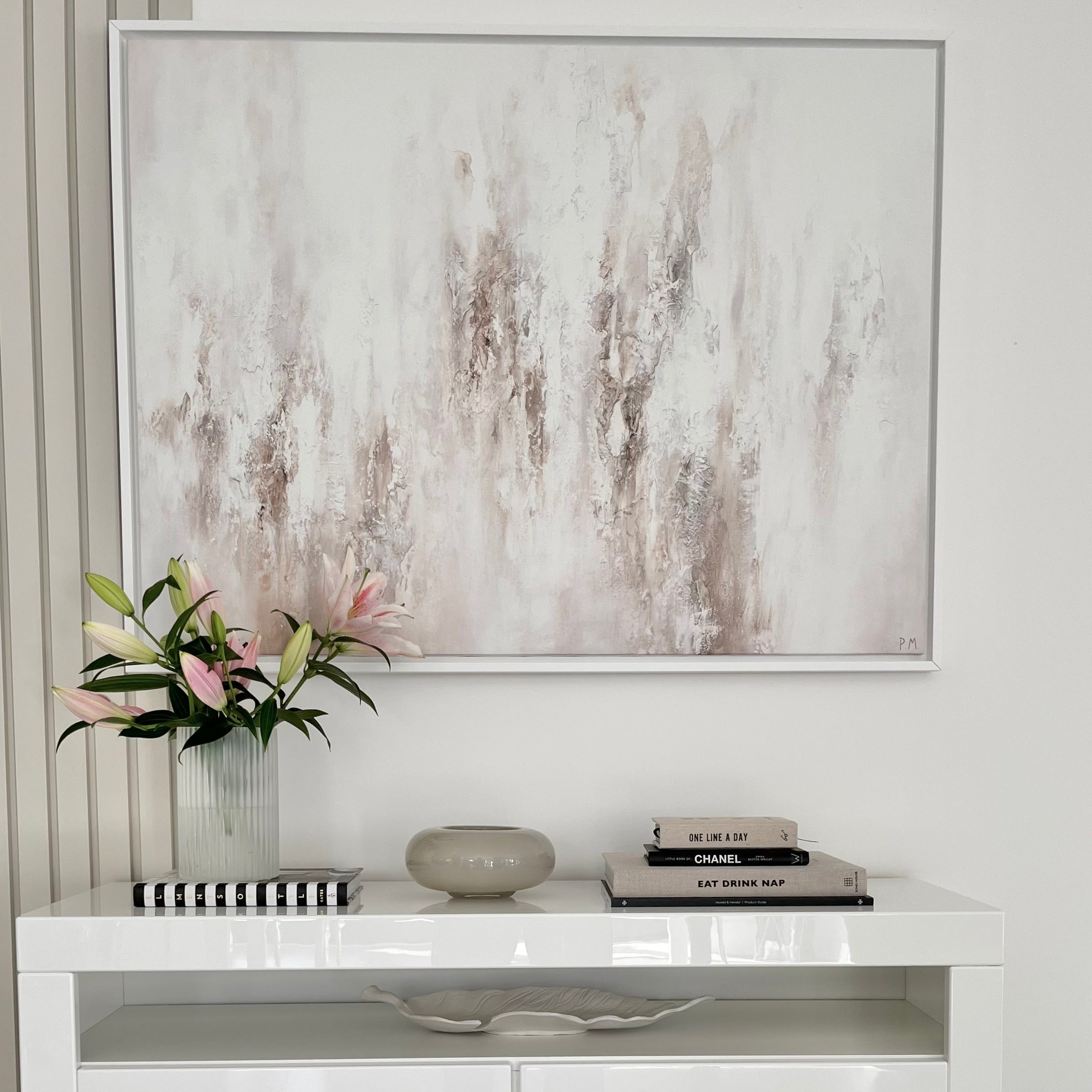 Forma Landscape Framed Printed Canvas - Mala Art Co.