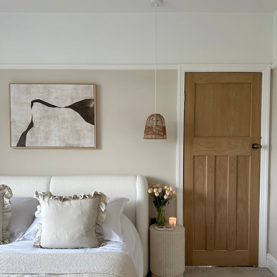 Gigi III Portrait Framed Printed Canvas - Mala Art Co.