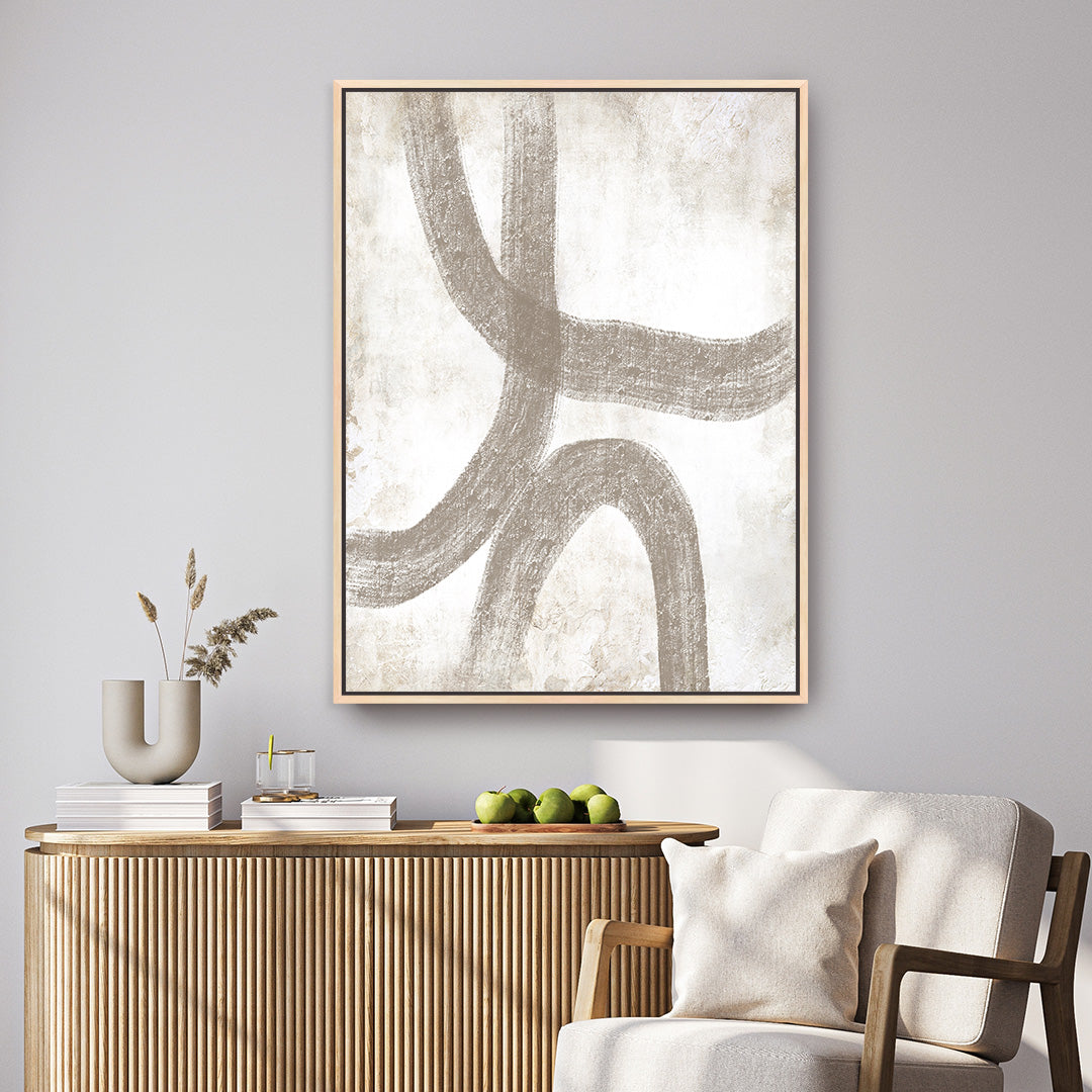 Myro I Portrait Framed Printed Canvas - Mala Art Co.