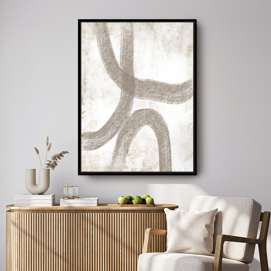 Myro I Portrait Framed Printed Canvas - Mala Art Co.