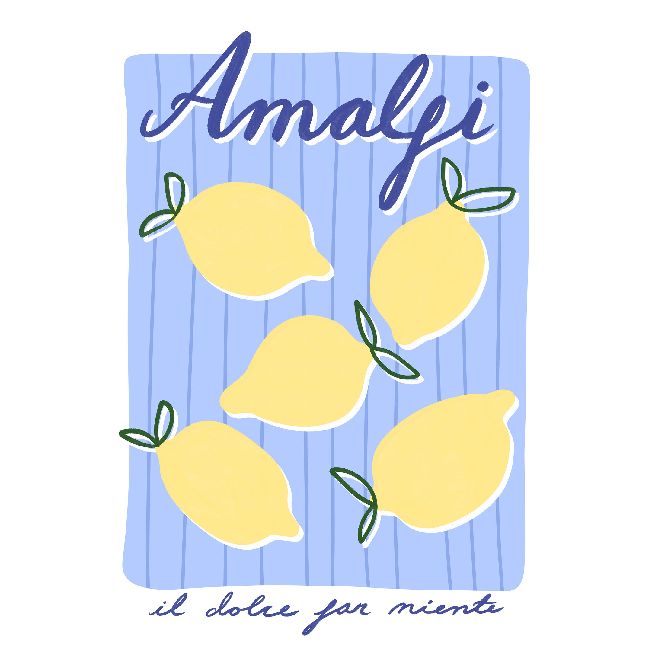 Lemon Bliss Amalfi Print