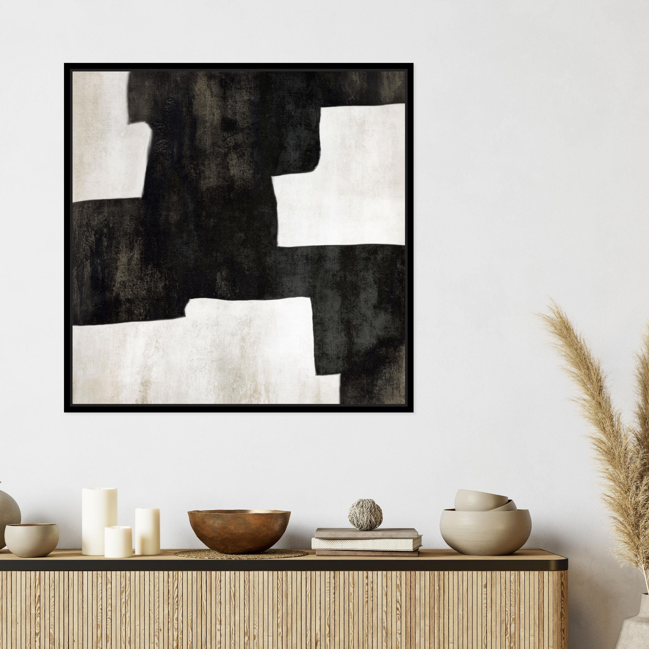 Fabio I Square Framed Printed Canvas - Mala Art Co.