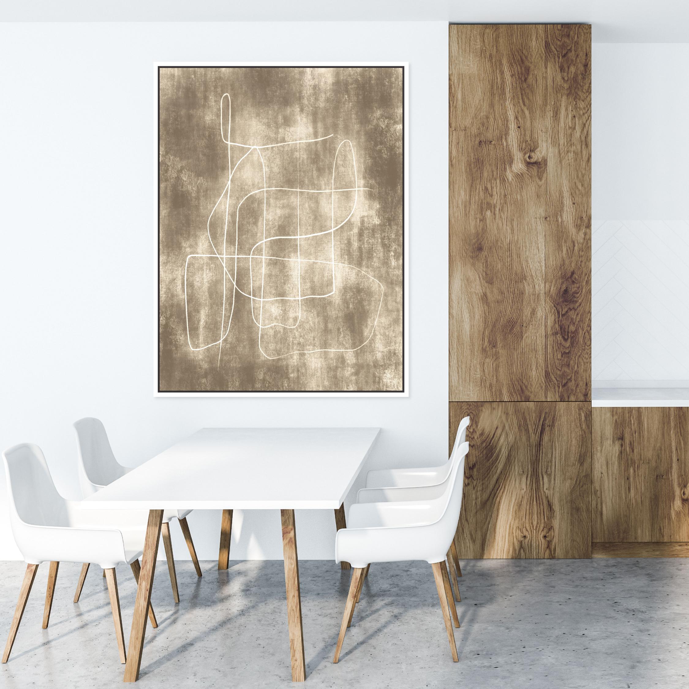 Symphony Portrait Framed Printed Canvas - Mala Art Co.