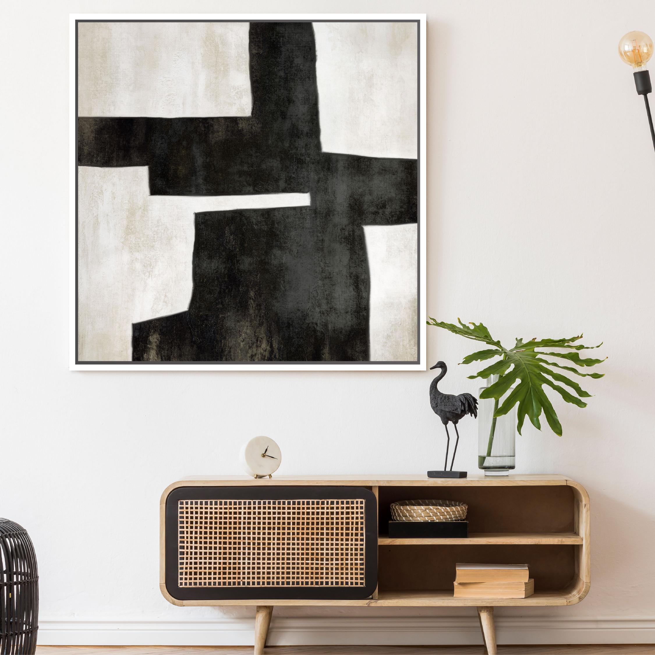 Fabio III Square Framed Printed Canvas - Mala Art Co.