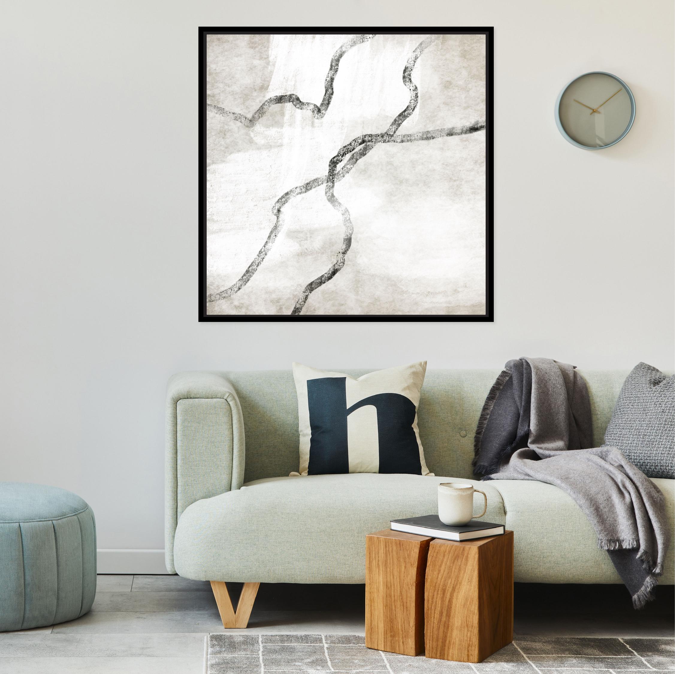 Modo II Square Framed Printed Canvas - Mala Art Co.