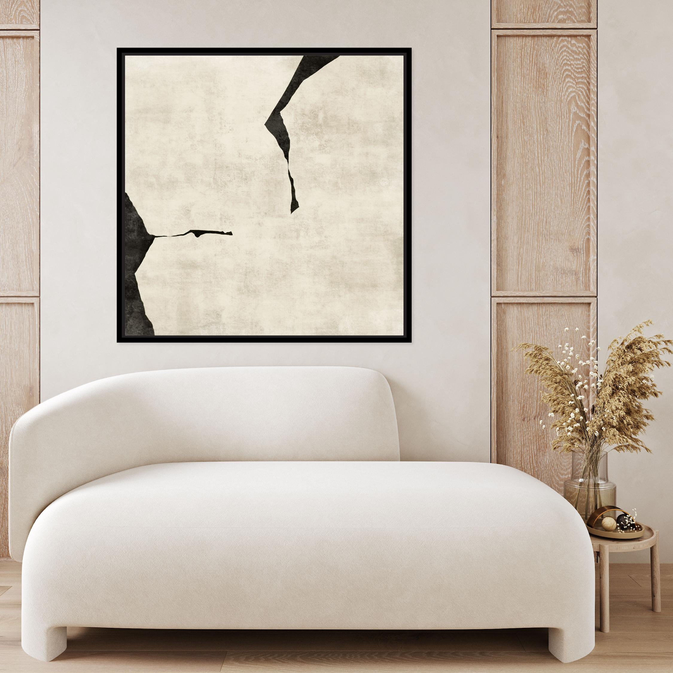 Oslo II Square Framed Printed Canvas - Mala Art Co.