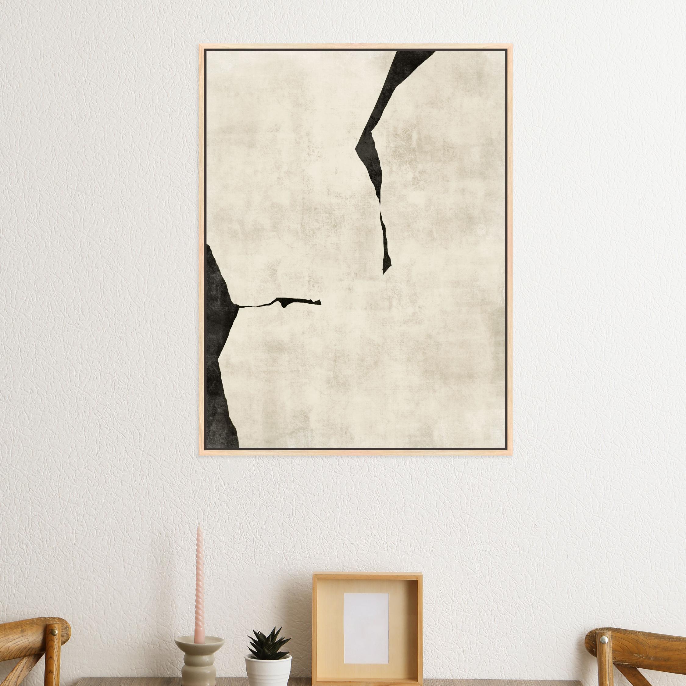 Oslo II Portrait Framed Printed Canvas - Mala Art Co.