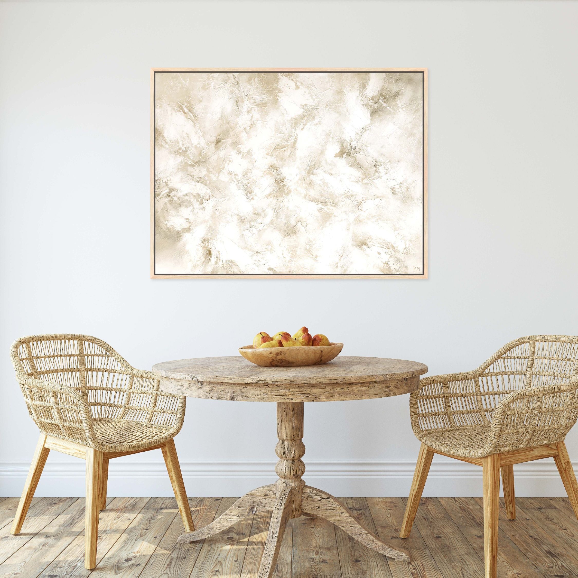 Unearthed II Landscape Framed Printed Canvas - Mala Art Co.