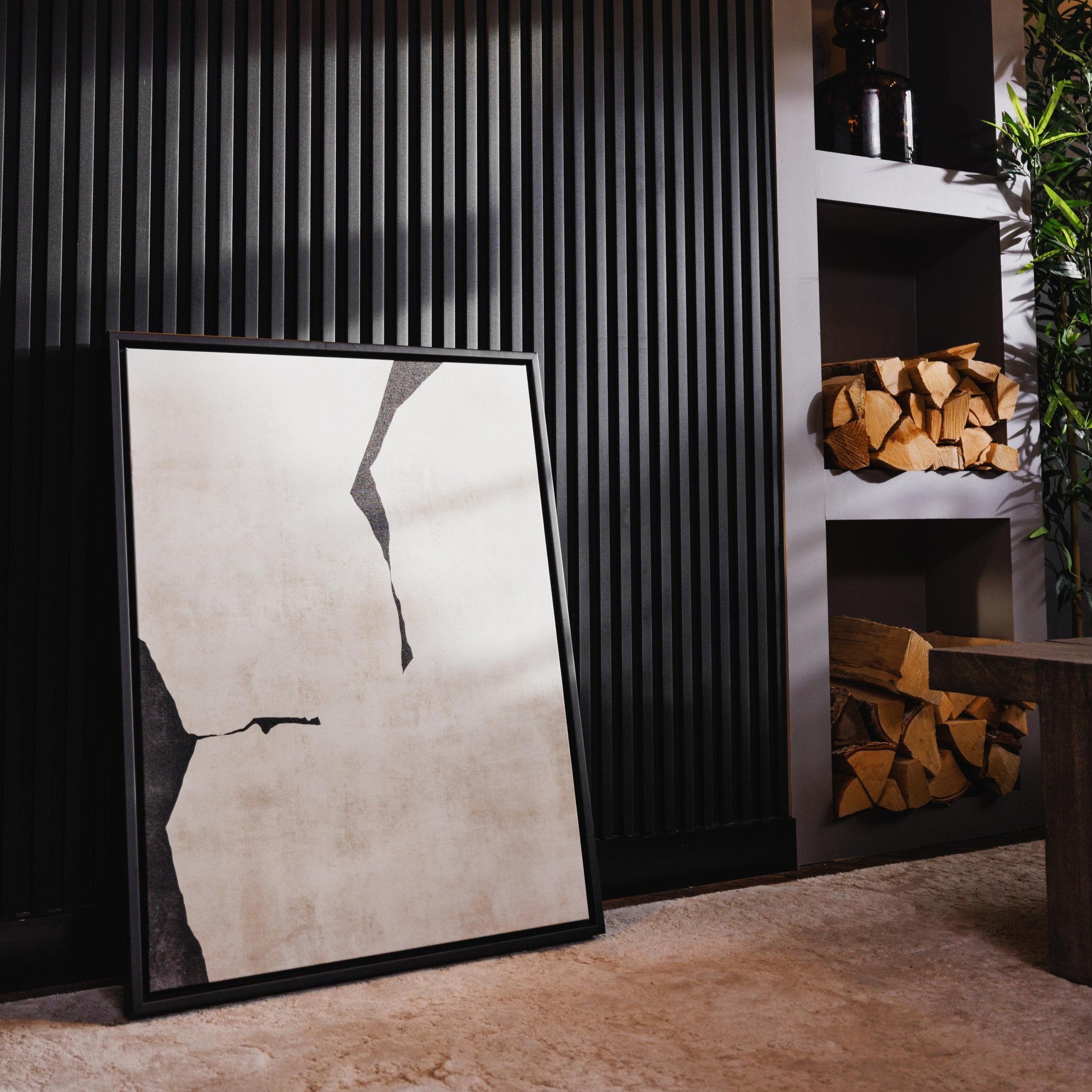 Oslo II Portrait Framed Printed Canvas - Mala Art Co.