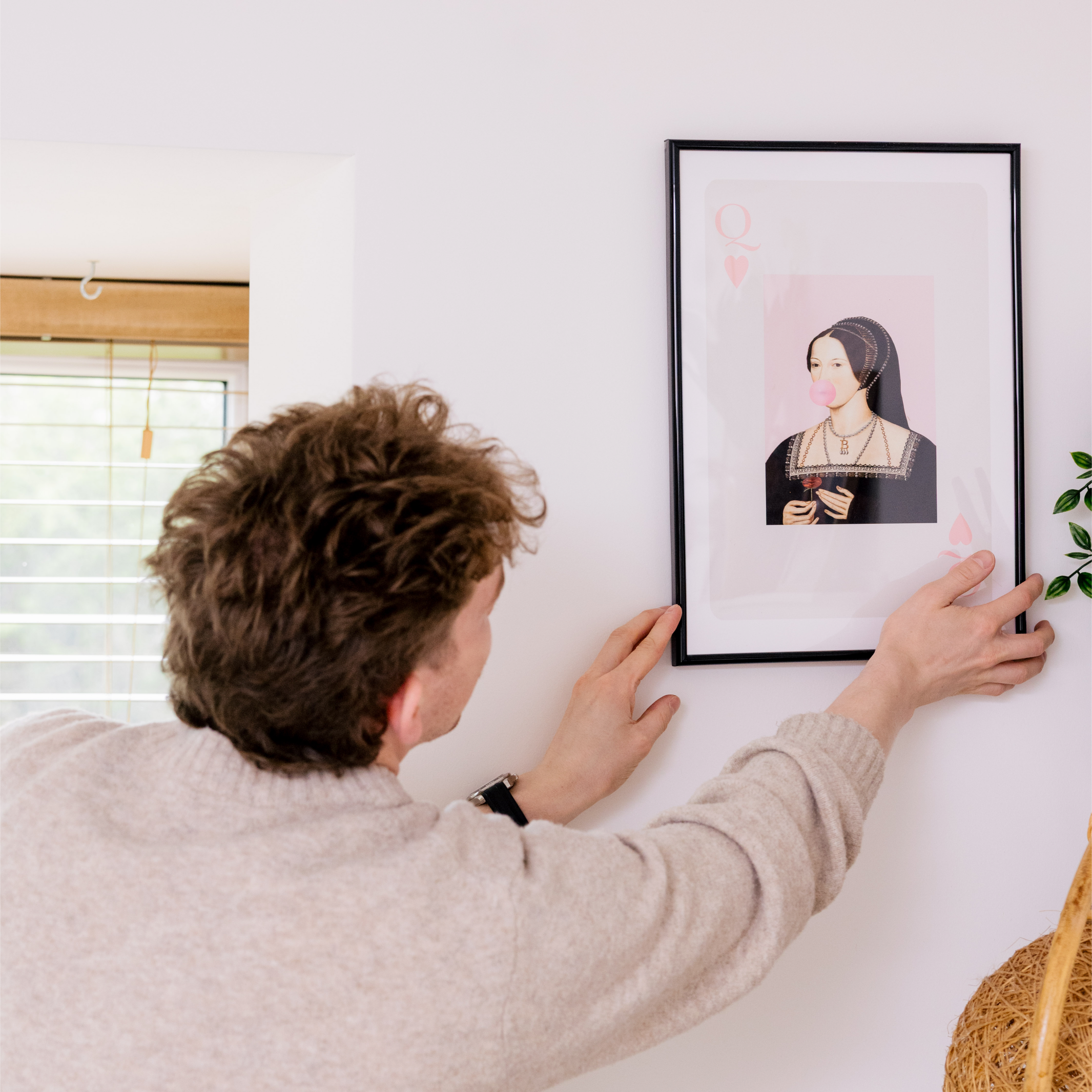 Queen of Hearts Print