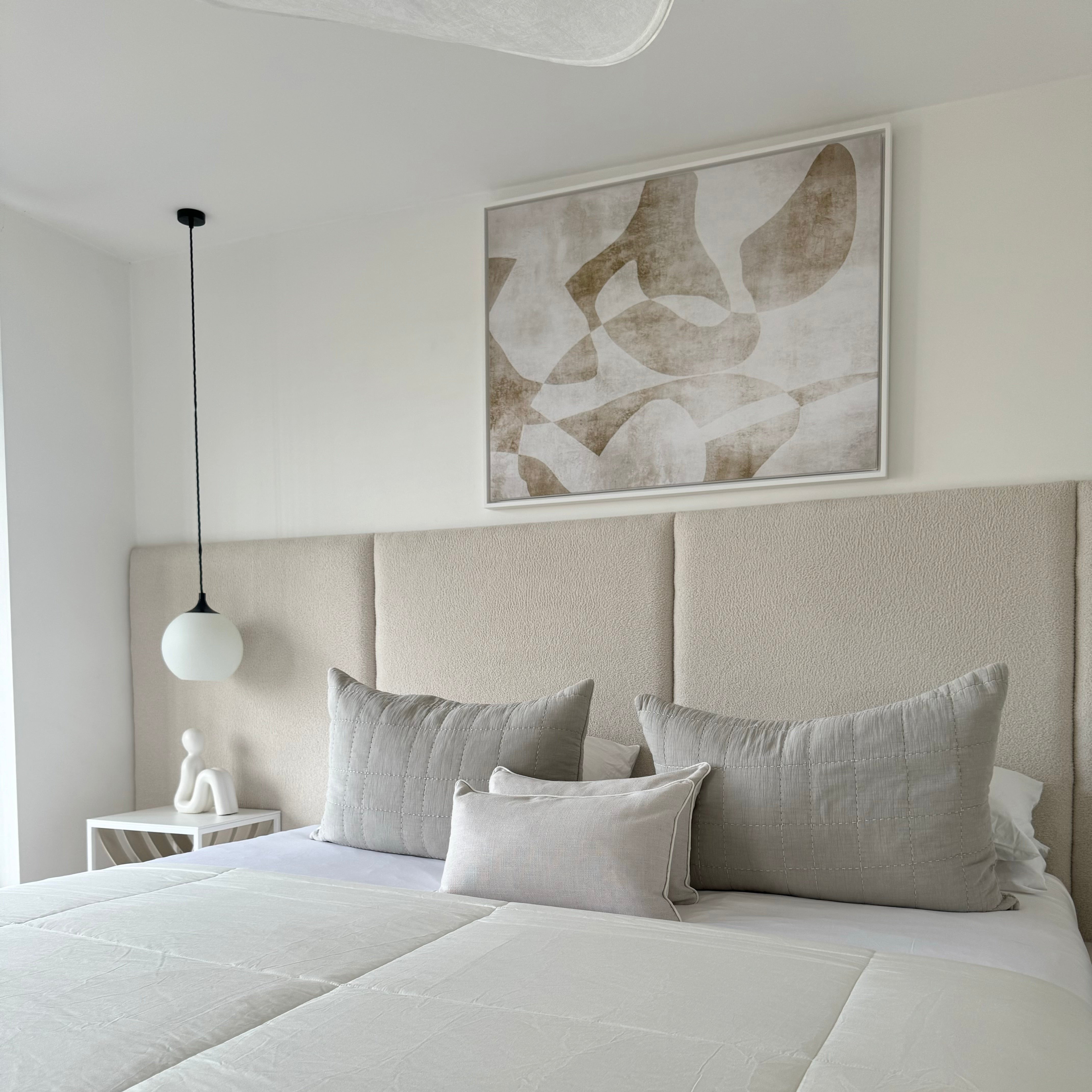 Instrumental Landscape Framed Printed Canvas - Mala Art Co.