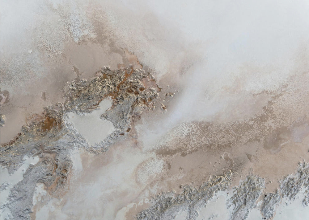 Encounter Framed Printed Canvas