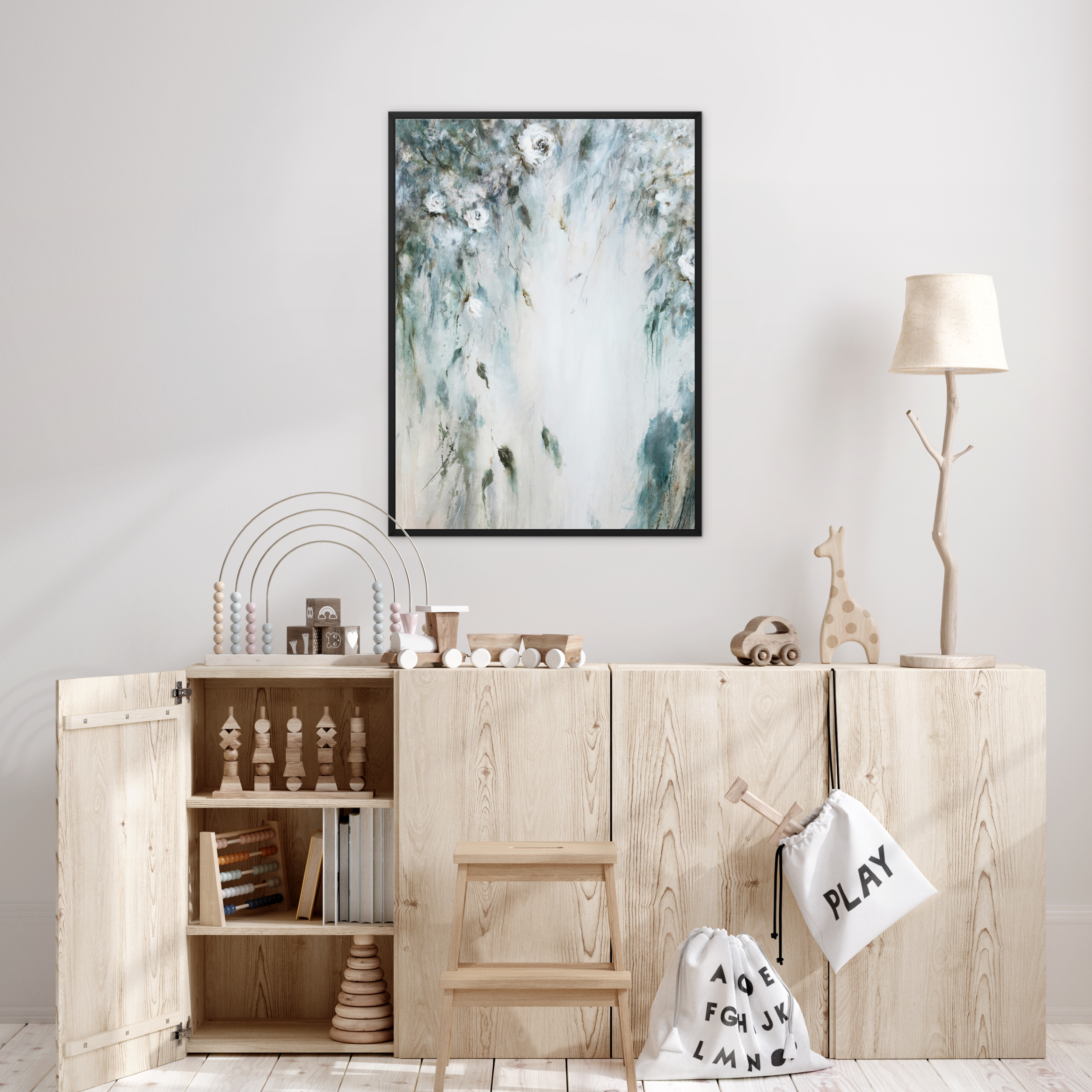 Cascade I Portrait - Mala Art Co.