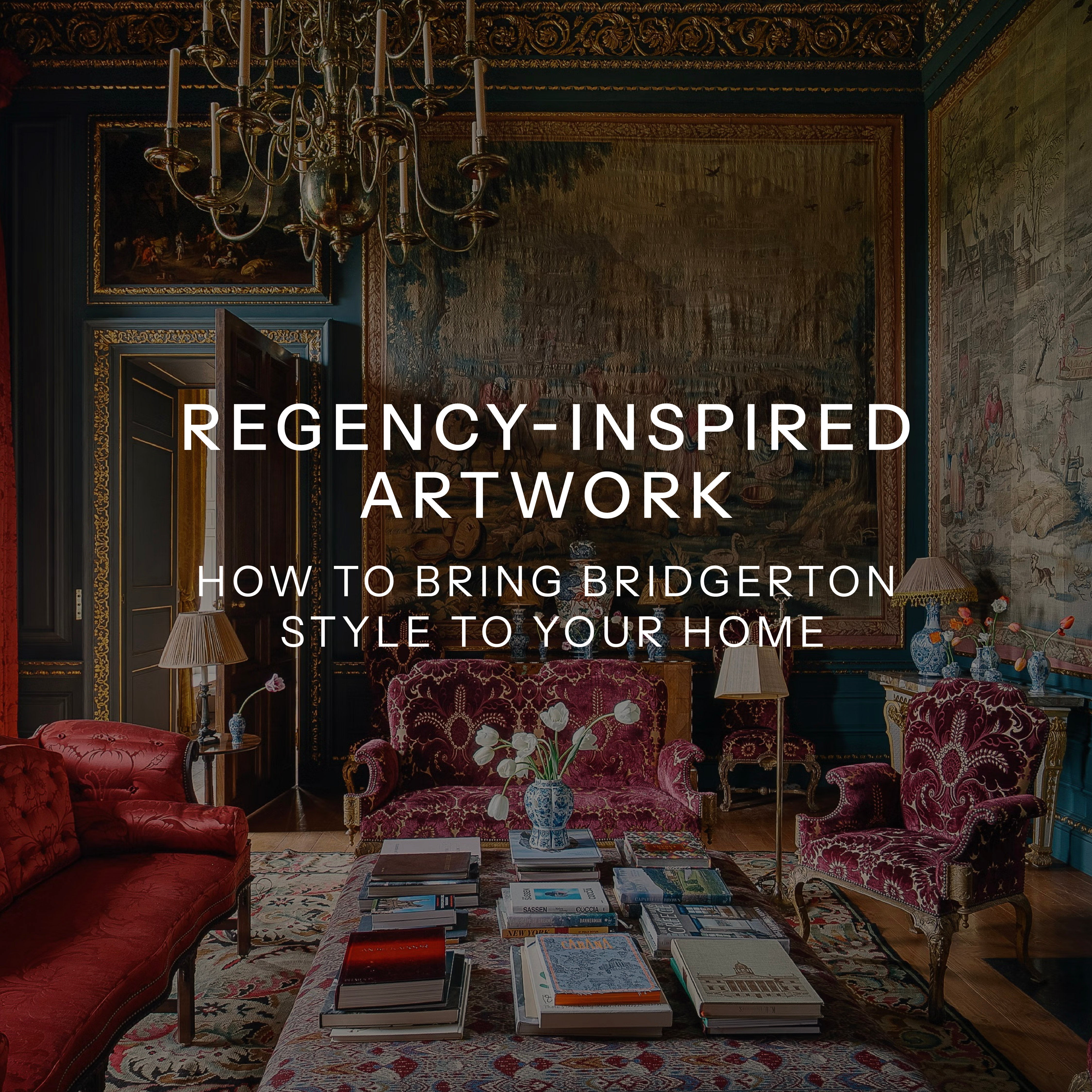 Regency-Inspired Artwork: How to Bring Bridgerton Style to Your Home