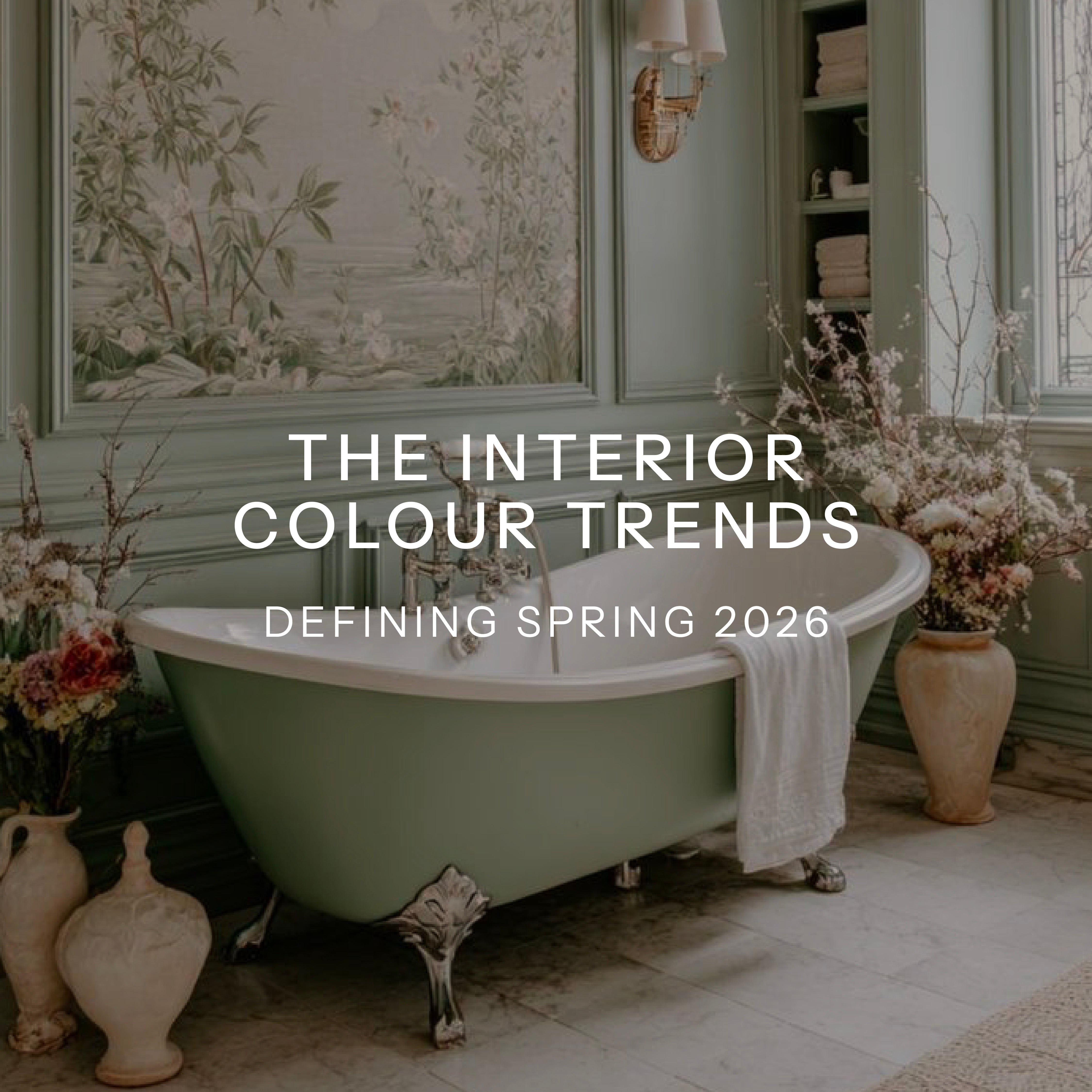 The Interior Colour Trends Defining Spring 2026