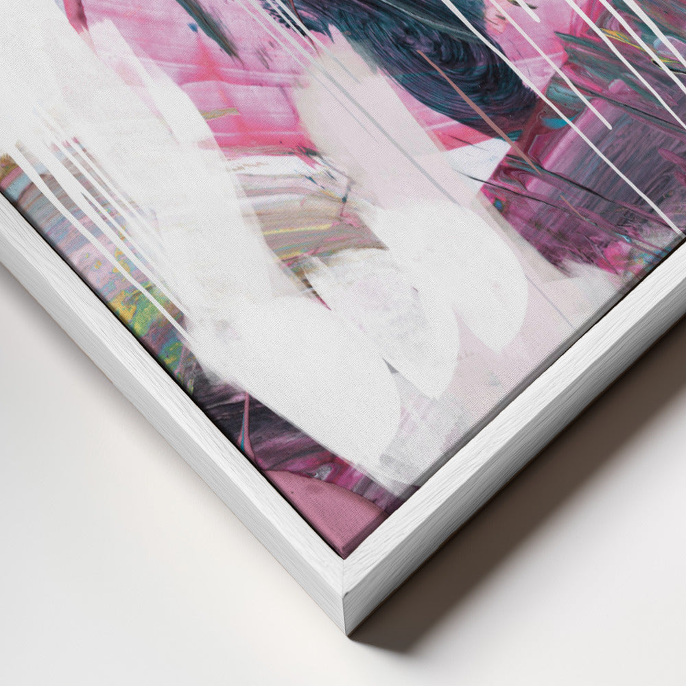 Statement Portrait Framed Printed Canvas