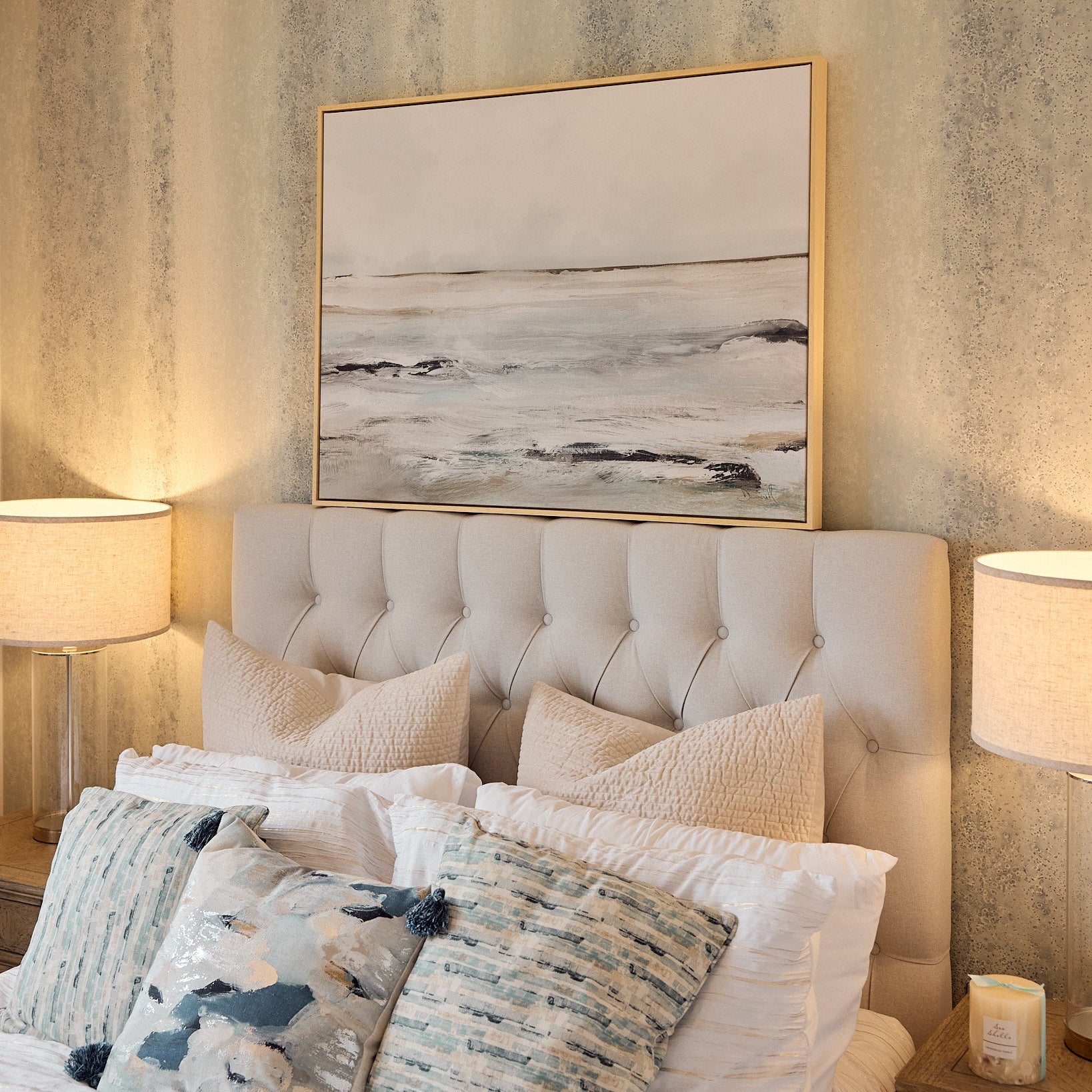 Sandybay Framed Printed Canvas