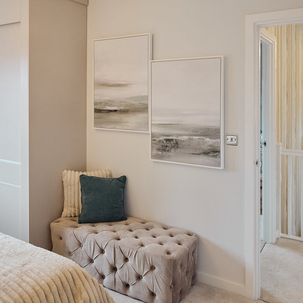 Light Dawn Framed Canvas Set of 2 - Mala Art Co.