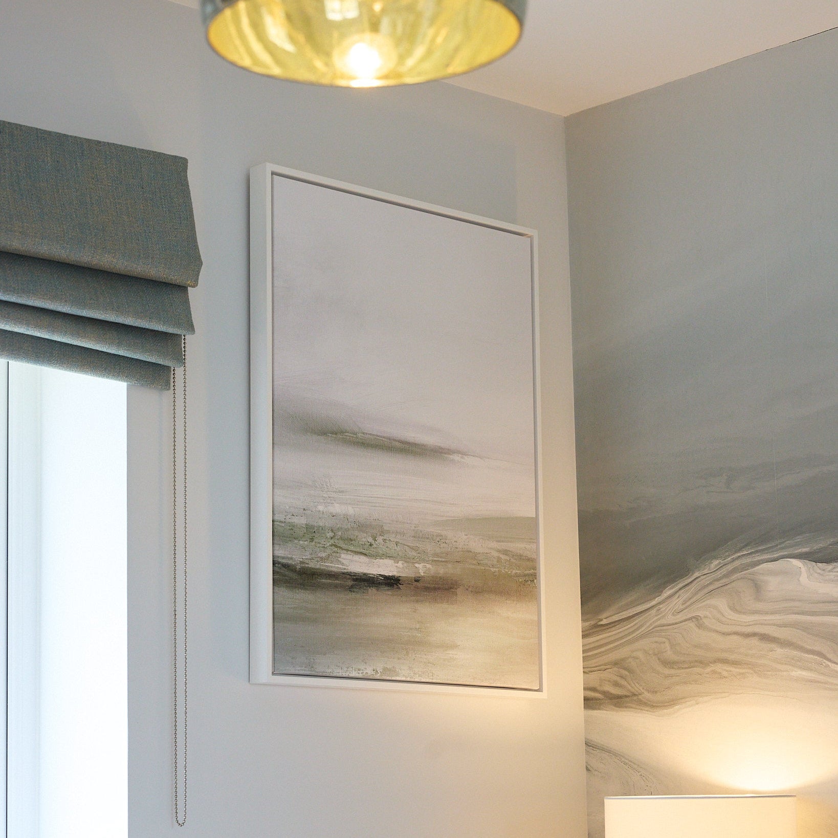 Light Dawn 2 Framed Printed Canvas