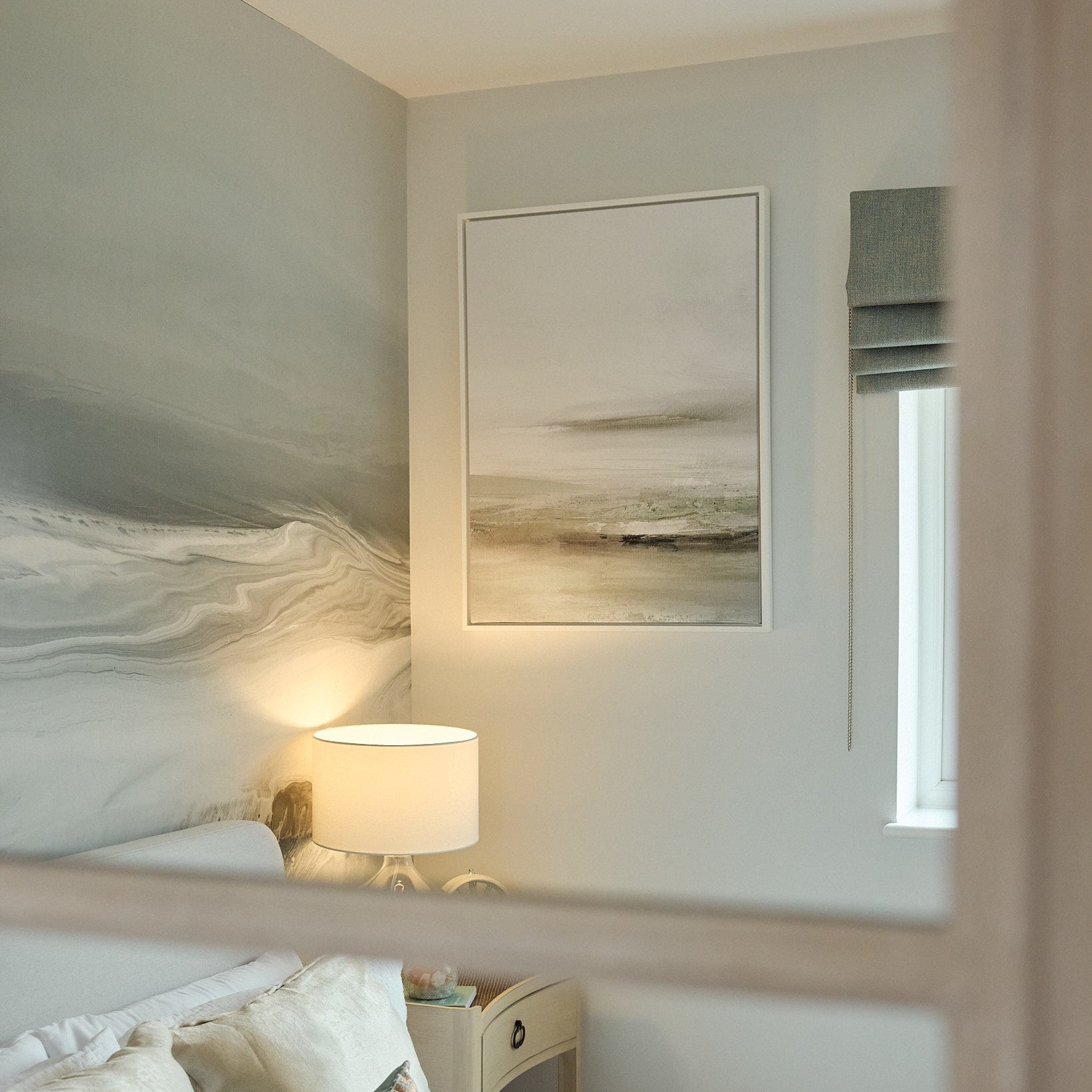 Light Dawn 2 Framed Printed Canvas