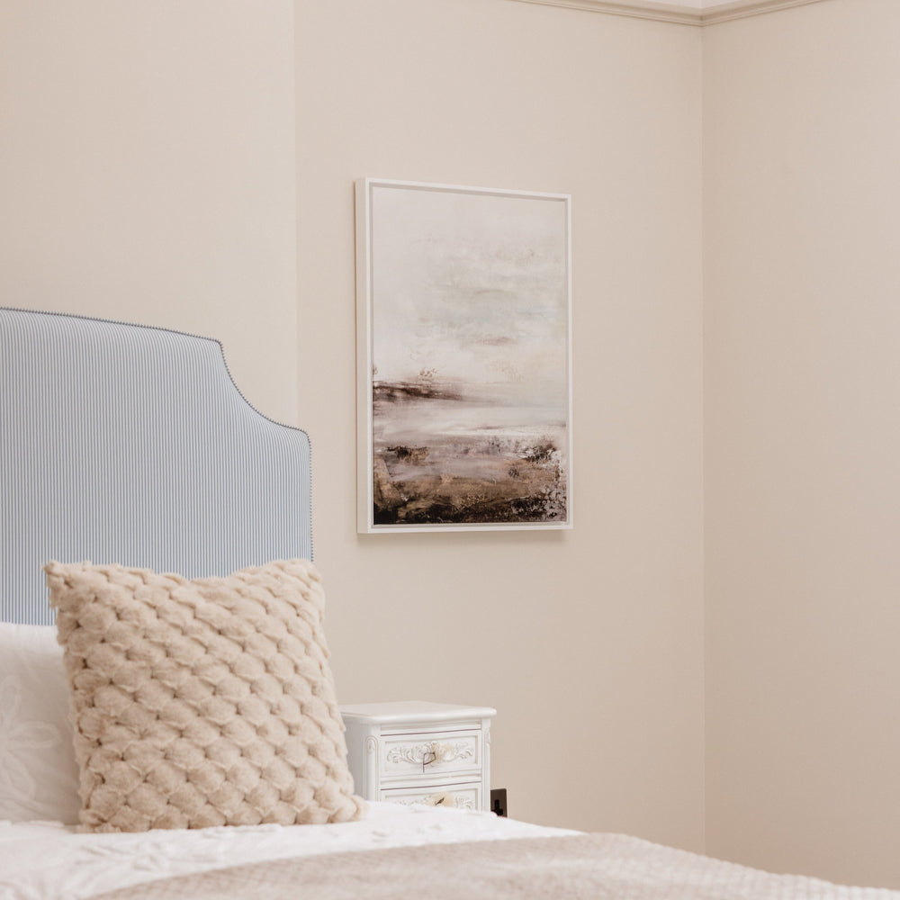 Downtempo 1 Framed Printed Canvas - Mala Art Co.