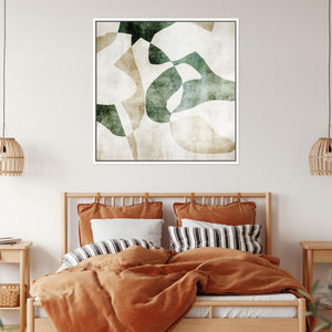 Soraya Square Framed Printed Canvas - Mala Art Co.