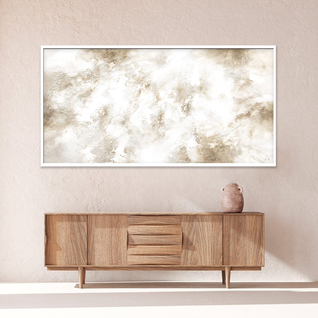 Core Panoramic by Paige Marie | Abstract Printed Canvas Art | Mala Art Co.