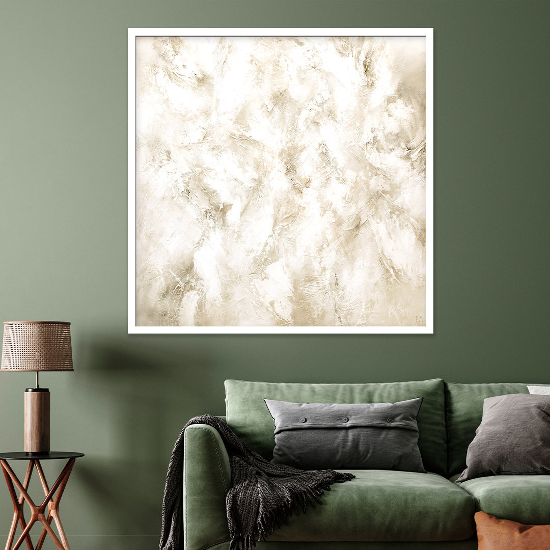 Unearthed I Square by Paige Marie | Abstract Printed Canvas Art | Mala ...