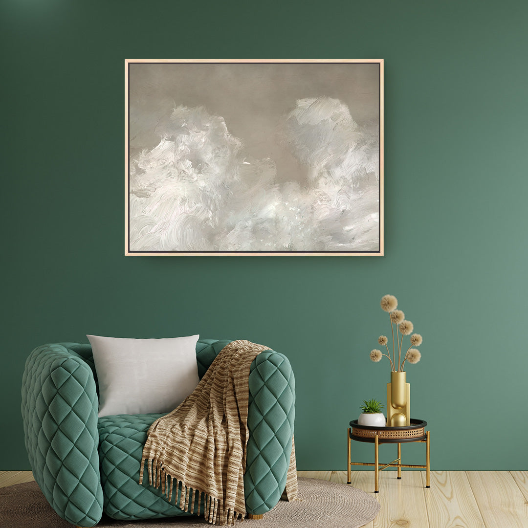 Dream Landscape Framed Printed Canvas