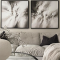 Fusion Square Framed Canvas Set of 2