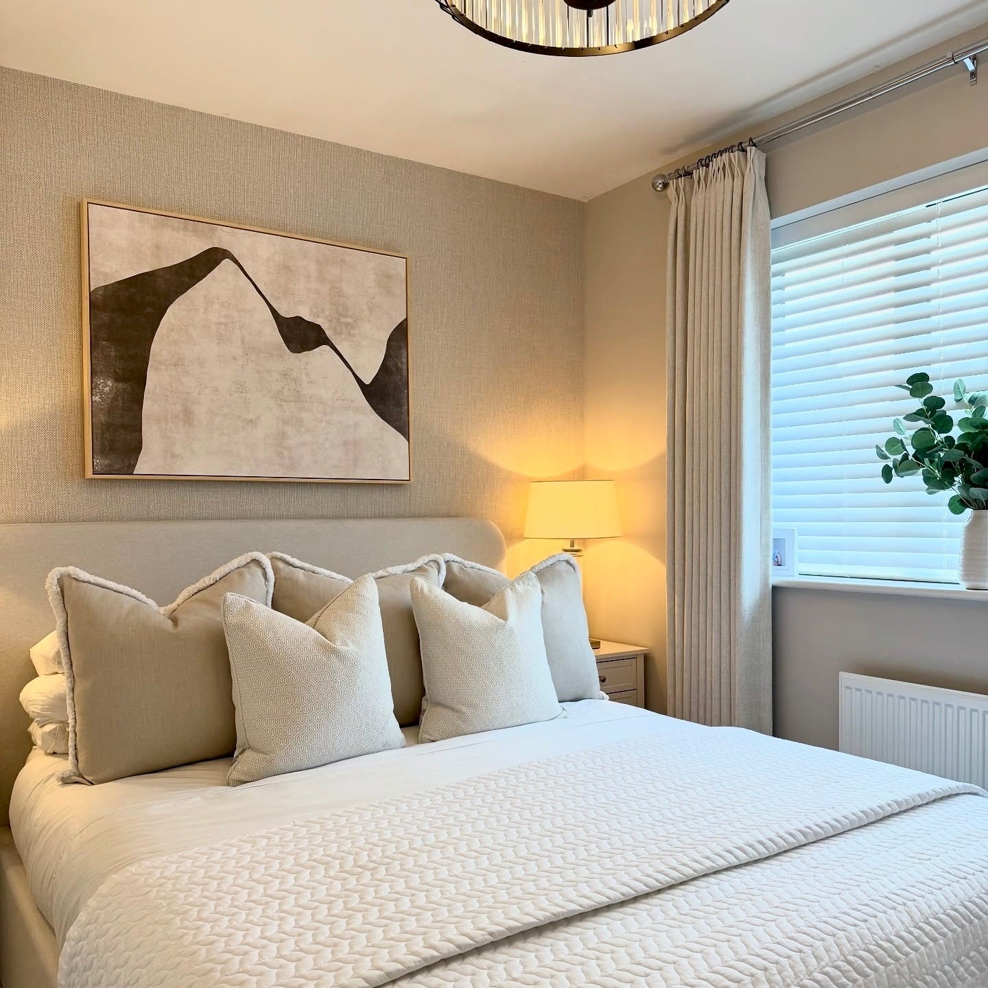 Gigi II Portrait Framed Printed Canvas